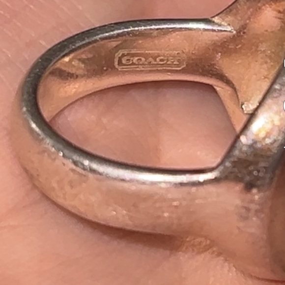 COACH Peace Sign Ring - Picture 4 of 5